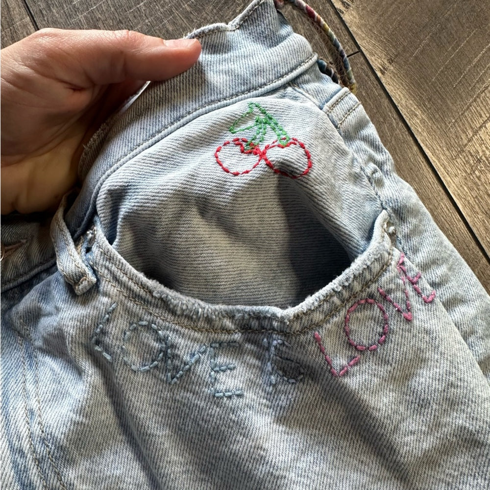 American Eagle PRIDE 🏳️‍🌈 Highest Rise Baggy Straight Leg Jeans