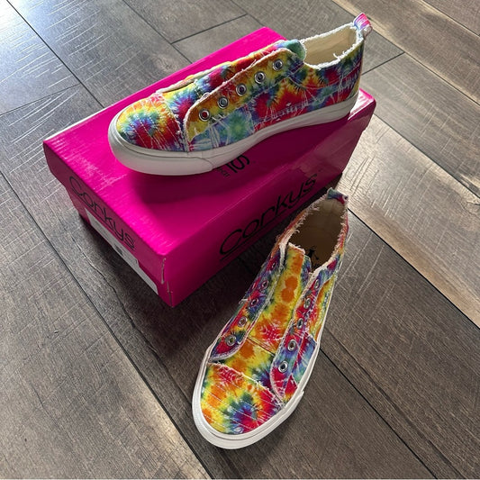 Corkys Babalu Rainbow Sneakers