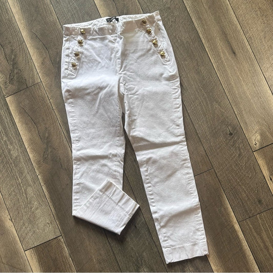 Banana Republic White Dress Pants