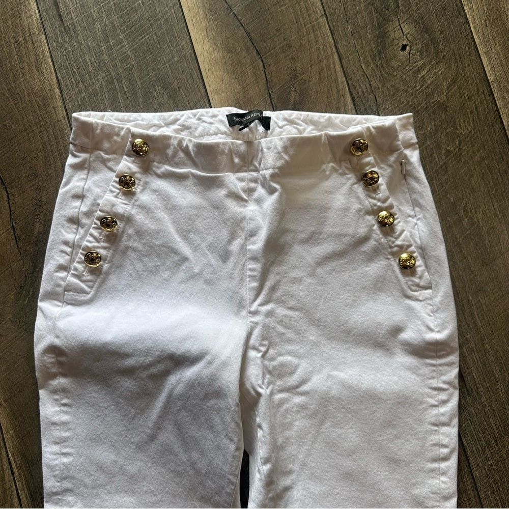 Banana Republic White Dress Pants