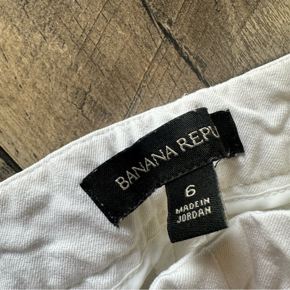 Banana Republic White Dress Pants