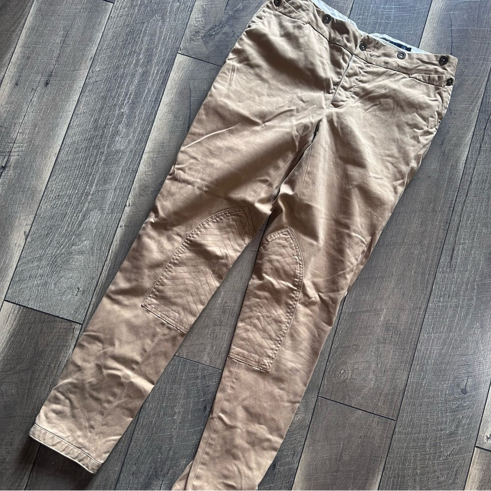 Ralph Lauren Blue Label Tan Skinny Pants
