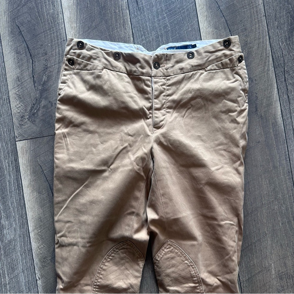 Ralph Lauren Blue Label Tan Skinny Pants