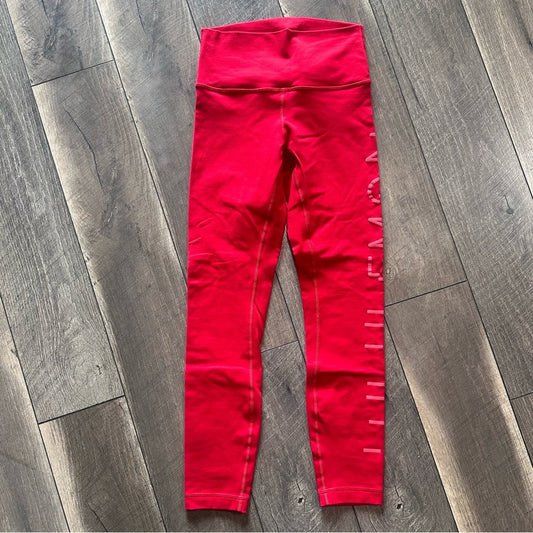 Lululemon Wunder Under High-Rise Tight 25" *Lunar New Year
