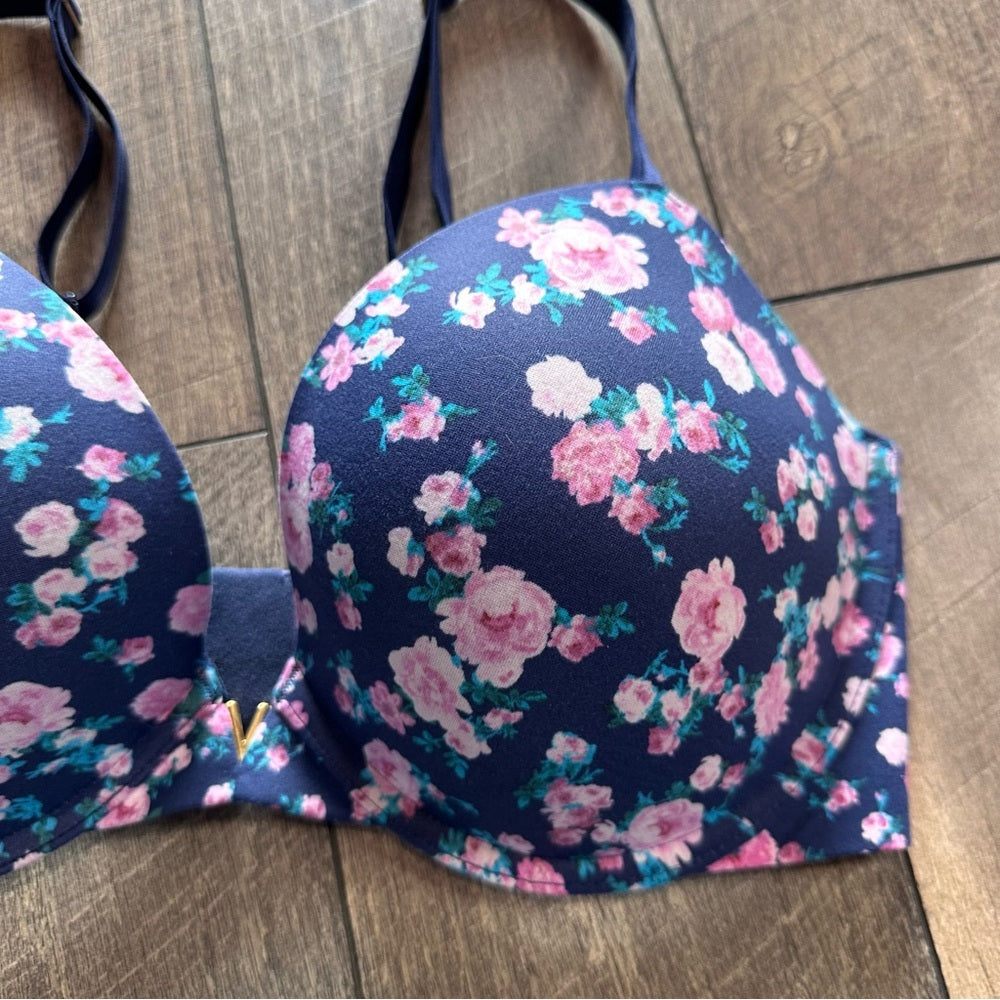 Victoria’s Secret Floral Push Up Bra