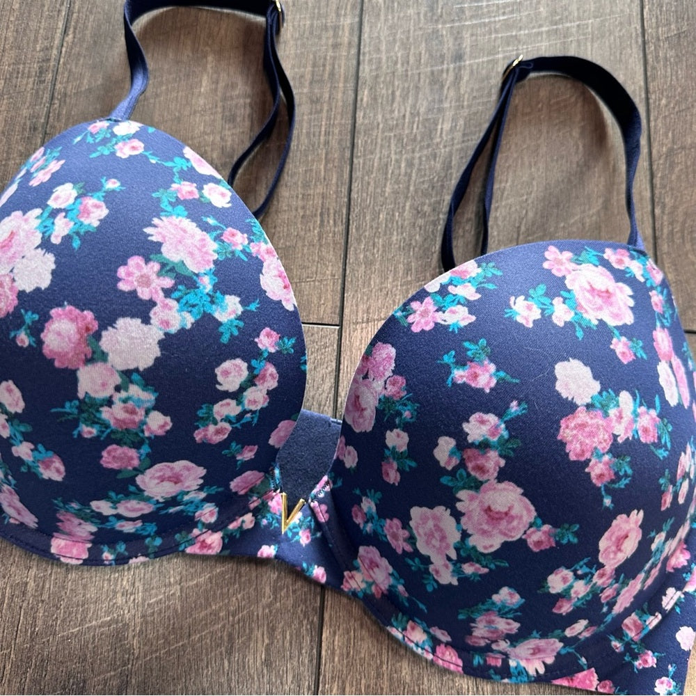 Victoria’s Secret Floral Push Up Bra