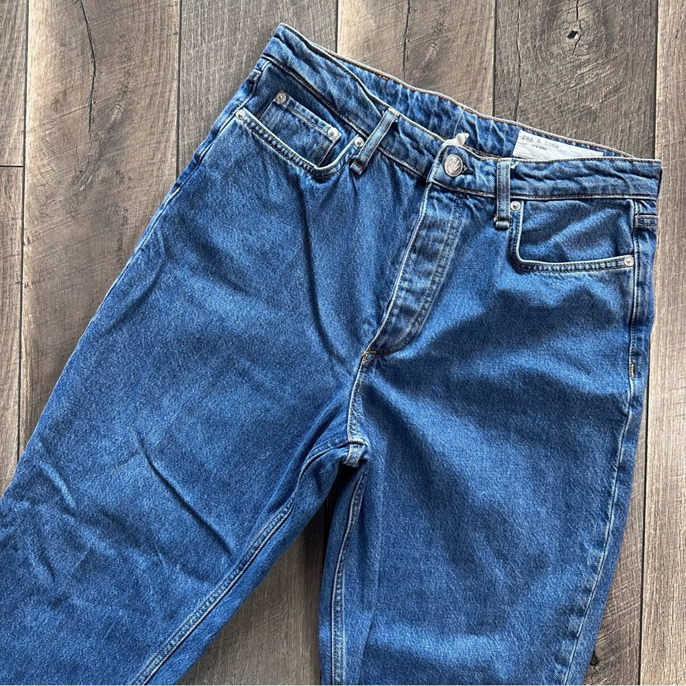 Rag & Bone Alissa Hi Rise Barrel Leg Jeans