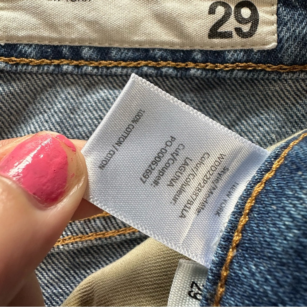 Rag & Bone Alissa Hi Rise Barrel Leg Jeans