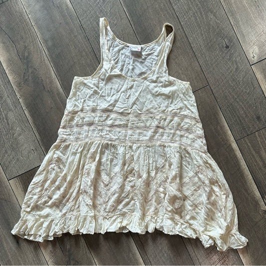 Free People Voile & Lace Trapeze Slip Dress