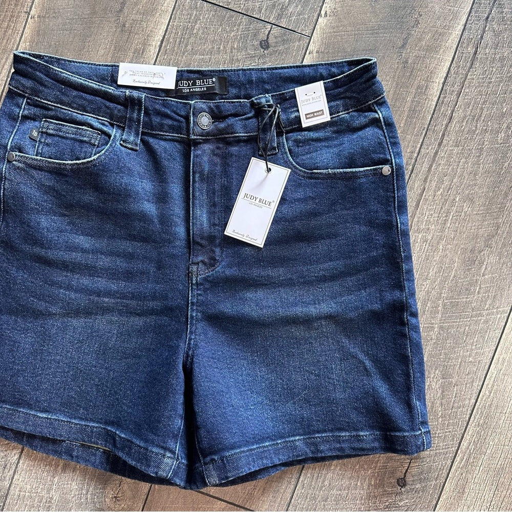 Judy Blue Dress Me Up Hi Rise Pocket Flap Shorts
