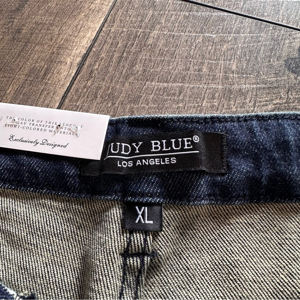 Judy Blue Dress Me Up Hi Rise Pocket Flap Shorts