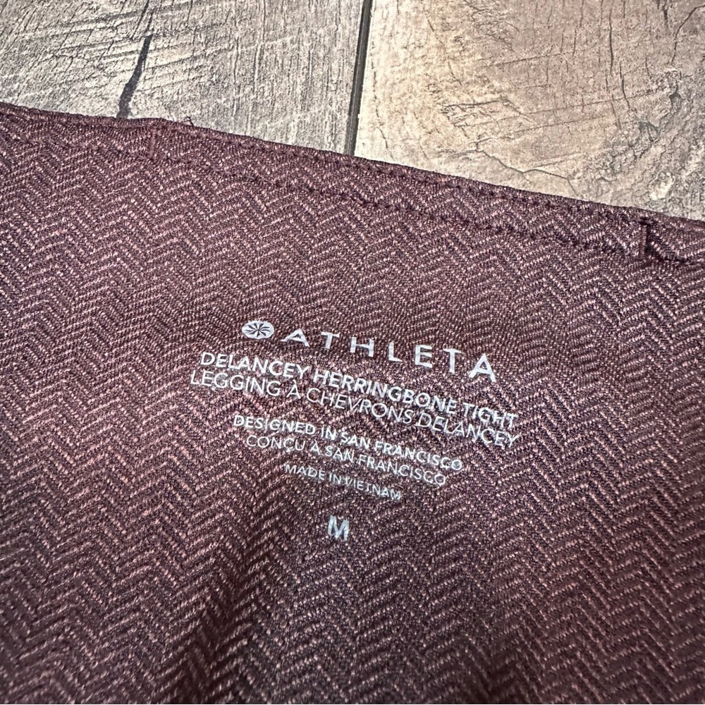 Athleta Delancey Herringbone Tight Pants