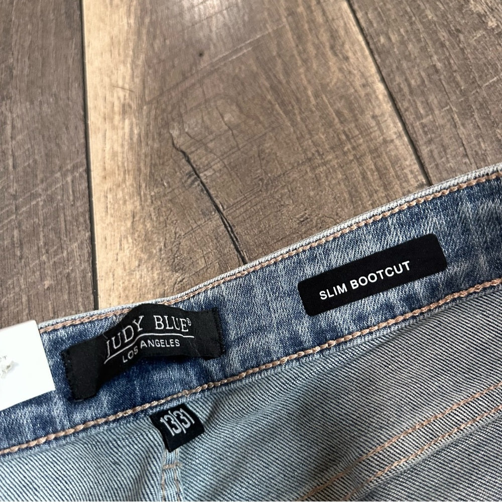Judy Blue Hi Rise Slim Bootcut Jeans