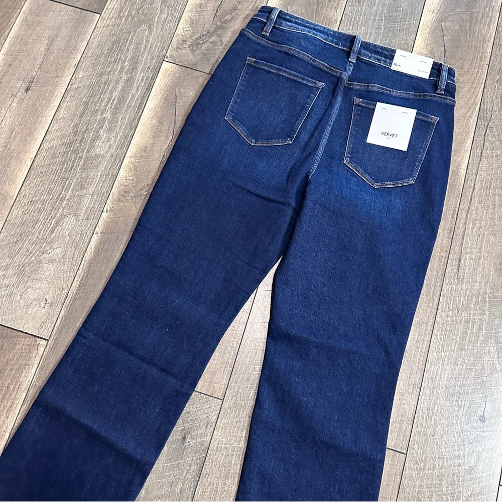 Vervet Bella Hi Rise Flare Jeans