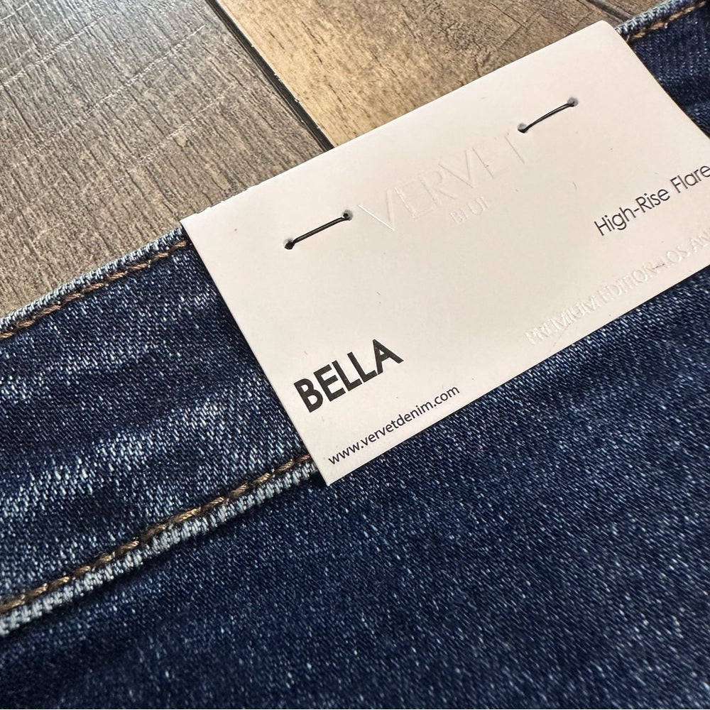 Vervet Bella Hi Rise Flare Jeans