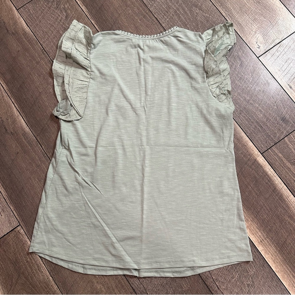 Chenault Flutter Sleeve Top