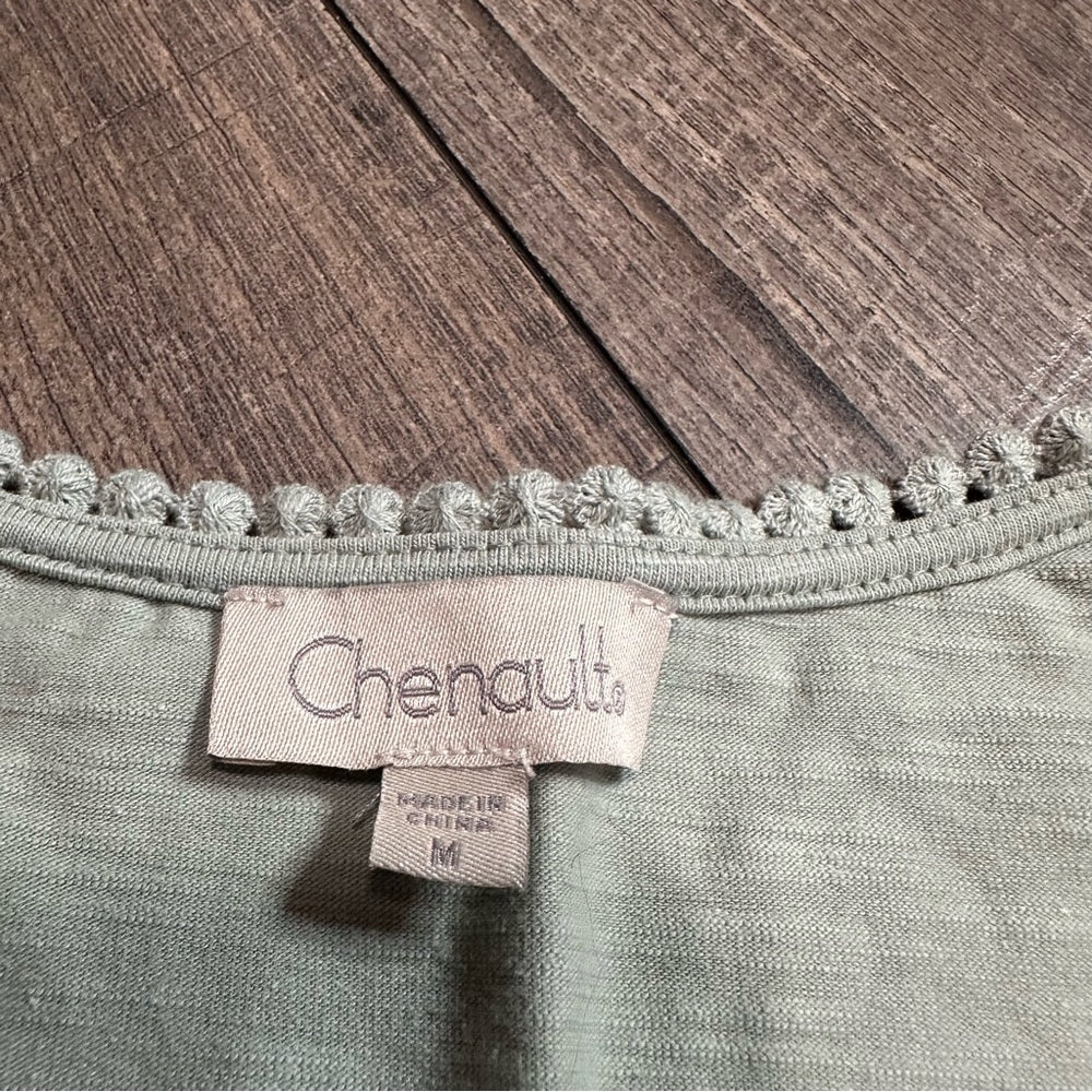 Chenault Flutter Sleeve Top