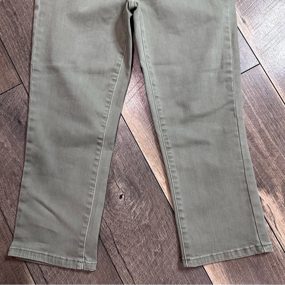 Judy Blue Hi Rise Olive Capris