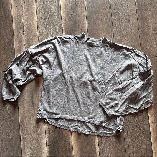 Aerie Grey Long Sleeve Top