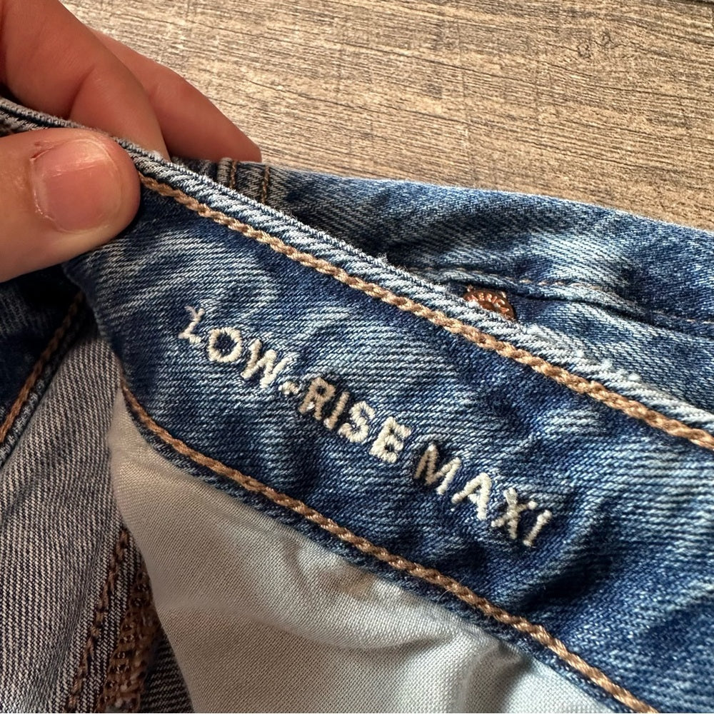 American Eagle Low Rise Maxi Skirt