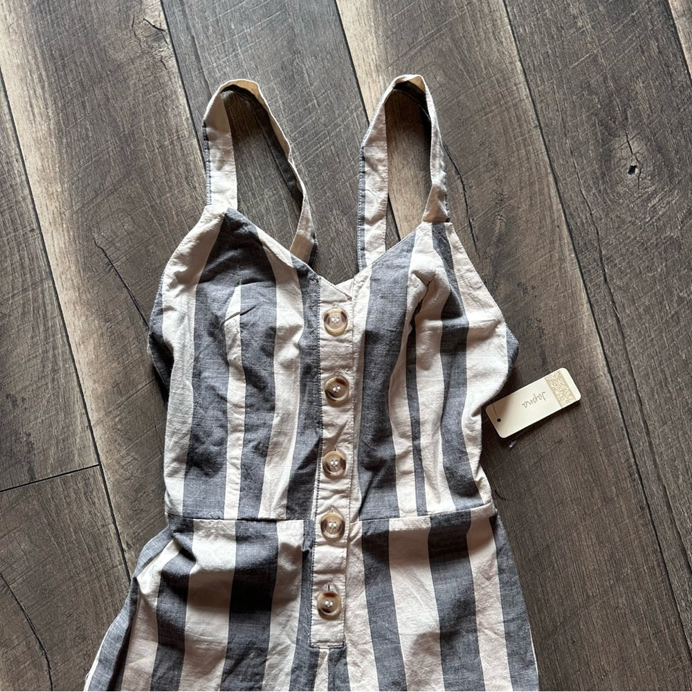 Japna Striped Jumpsuit
