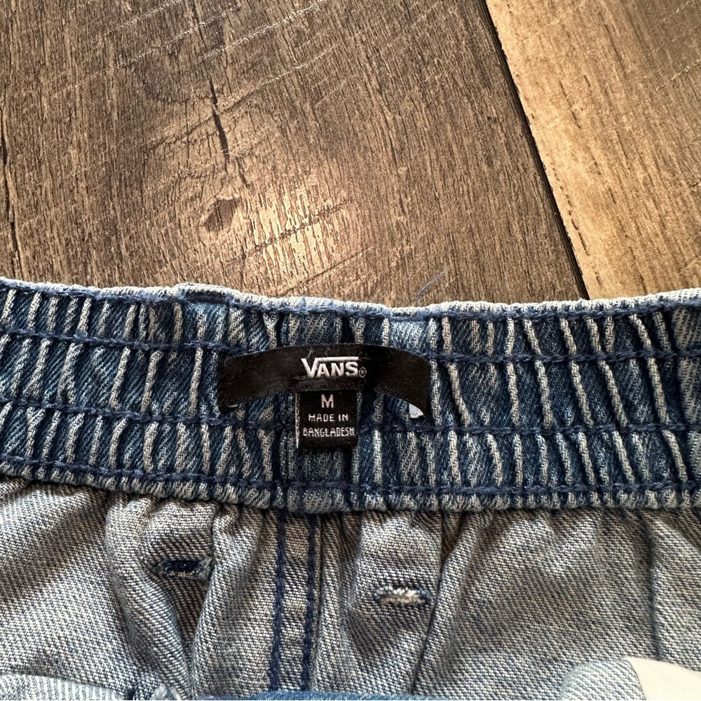 Vans Denim Cargo Mini Skirt