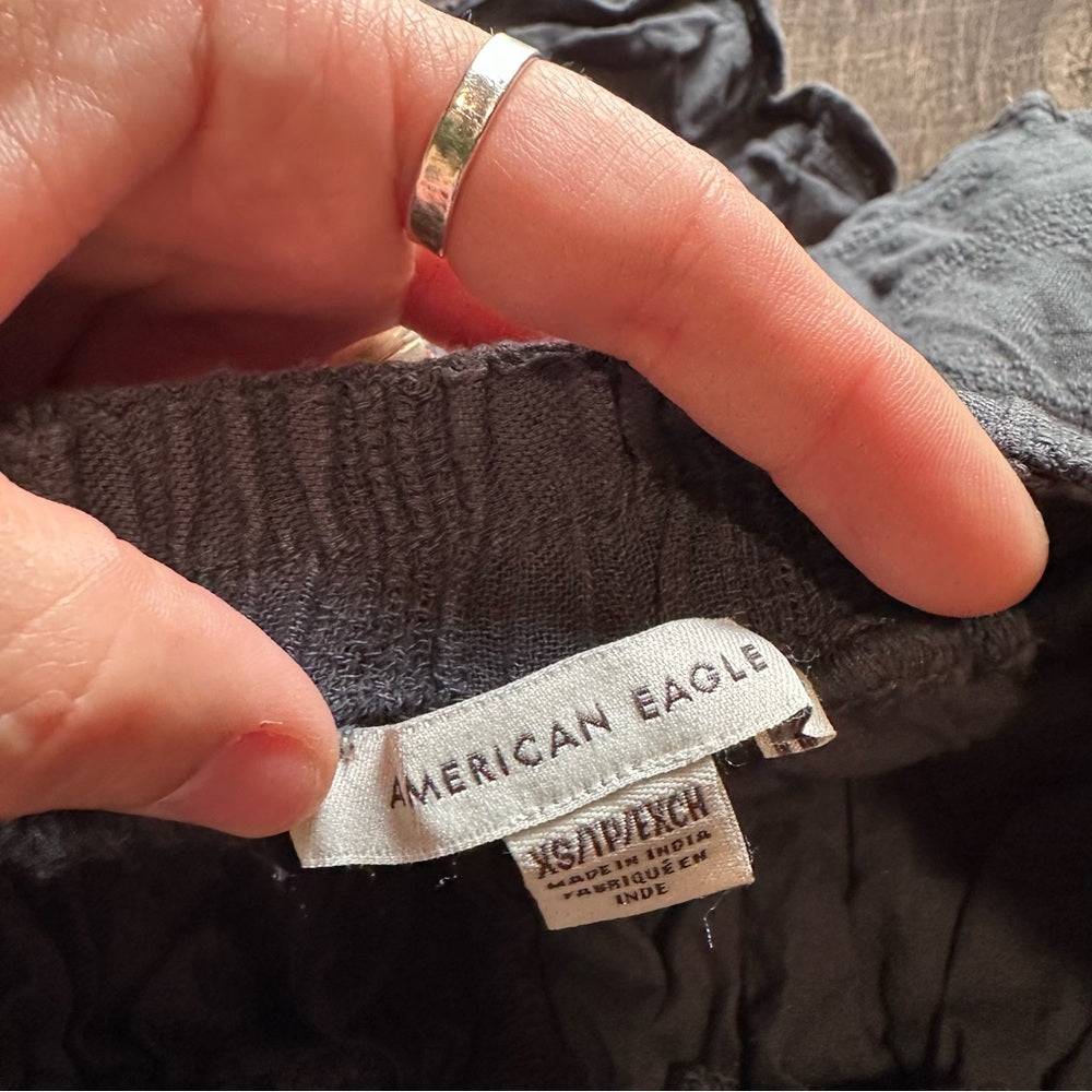 American Eagle Strapless Romper