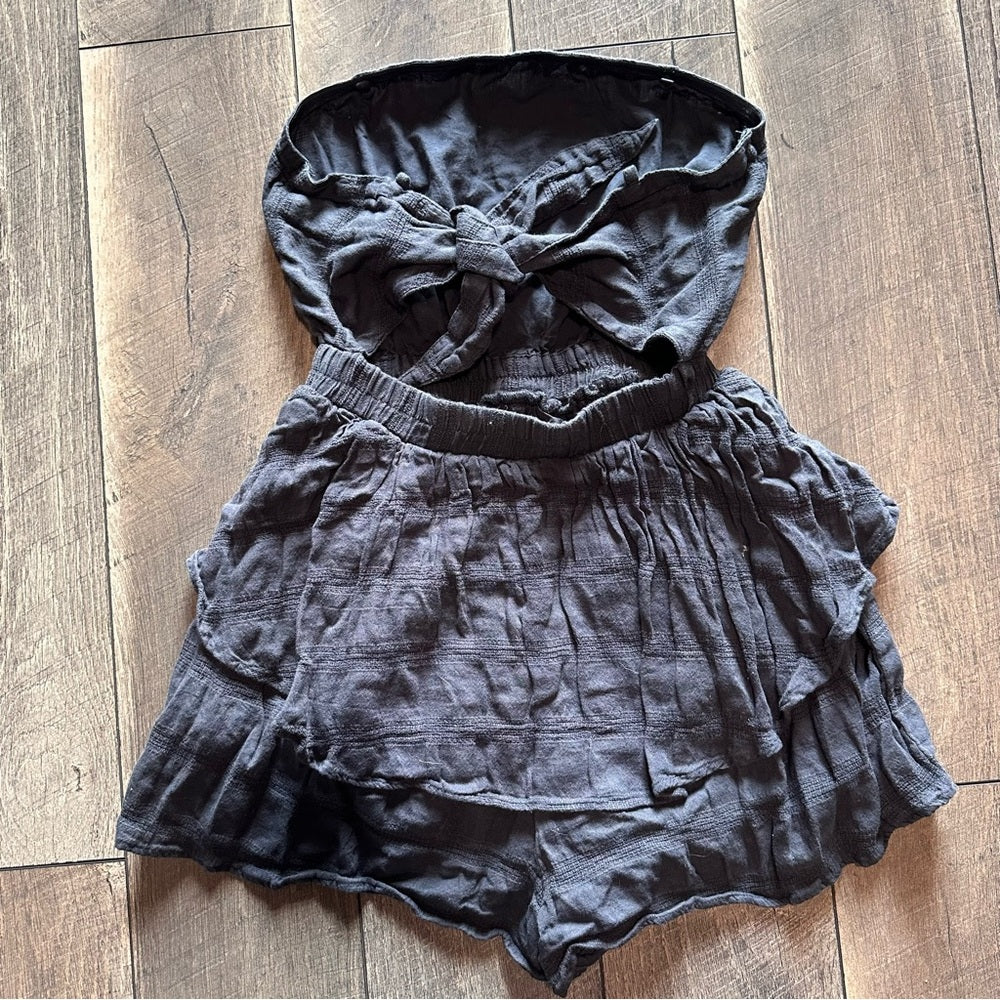 American Eagle Strapless Romper