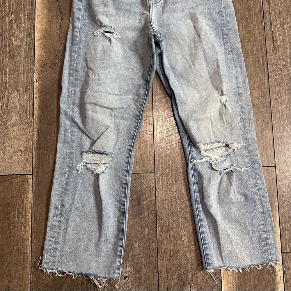 Express Modern Straight Jeans