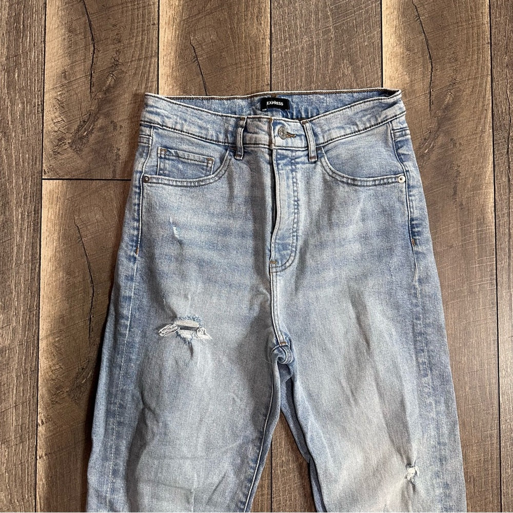 Express Modern Straight Jeans