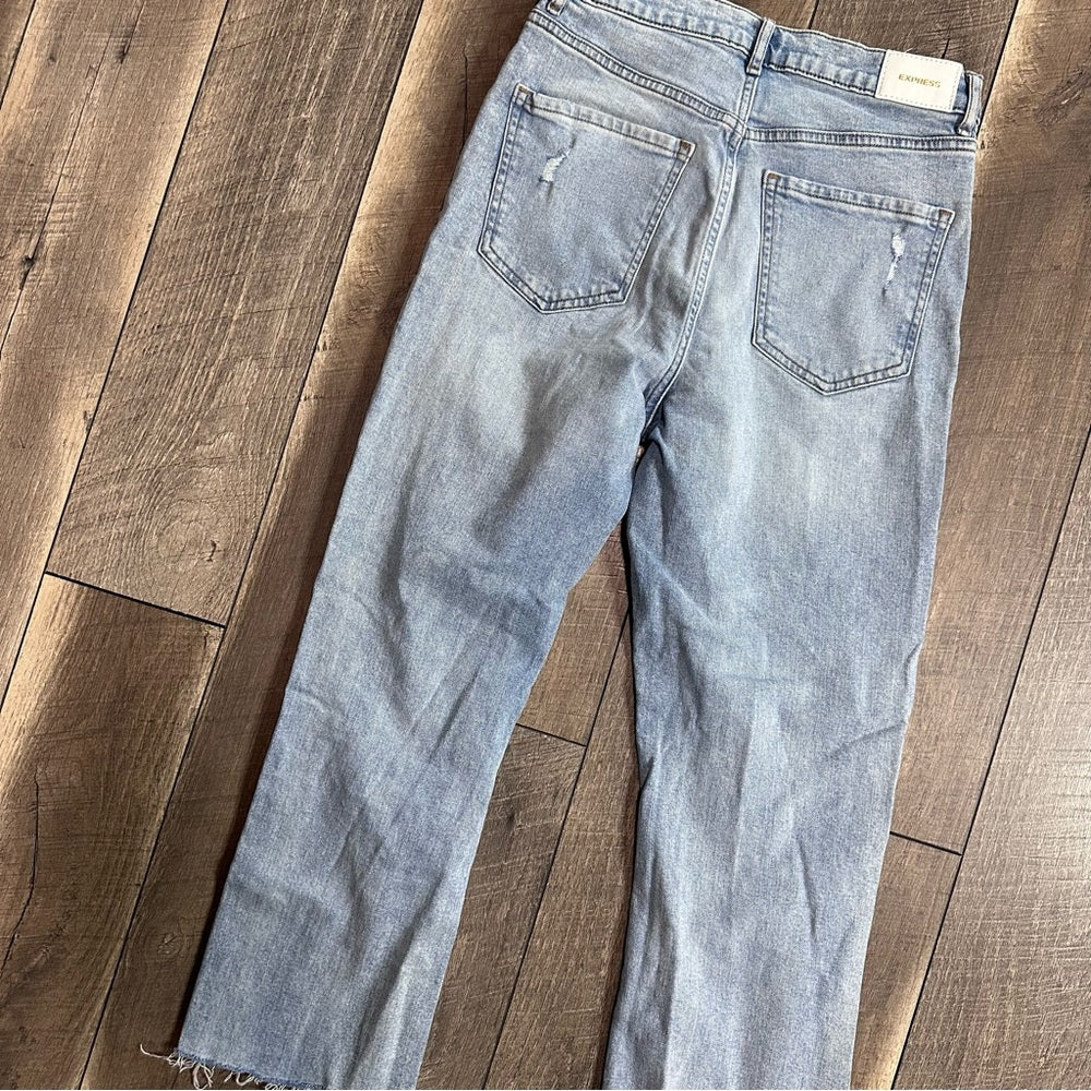 Express Modern Straight Jeans