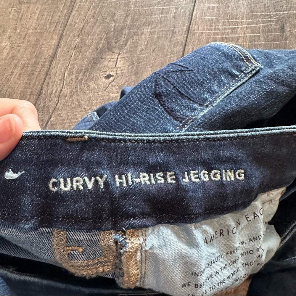 American Eagle Curvy Hi Rise Jeggings