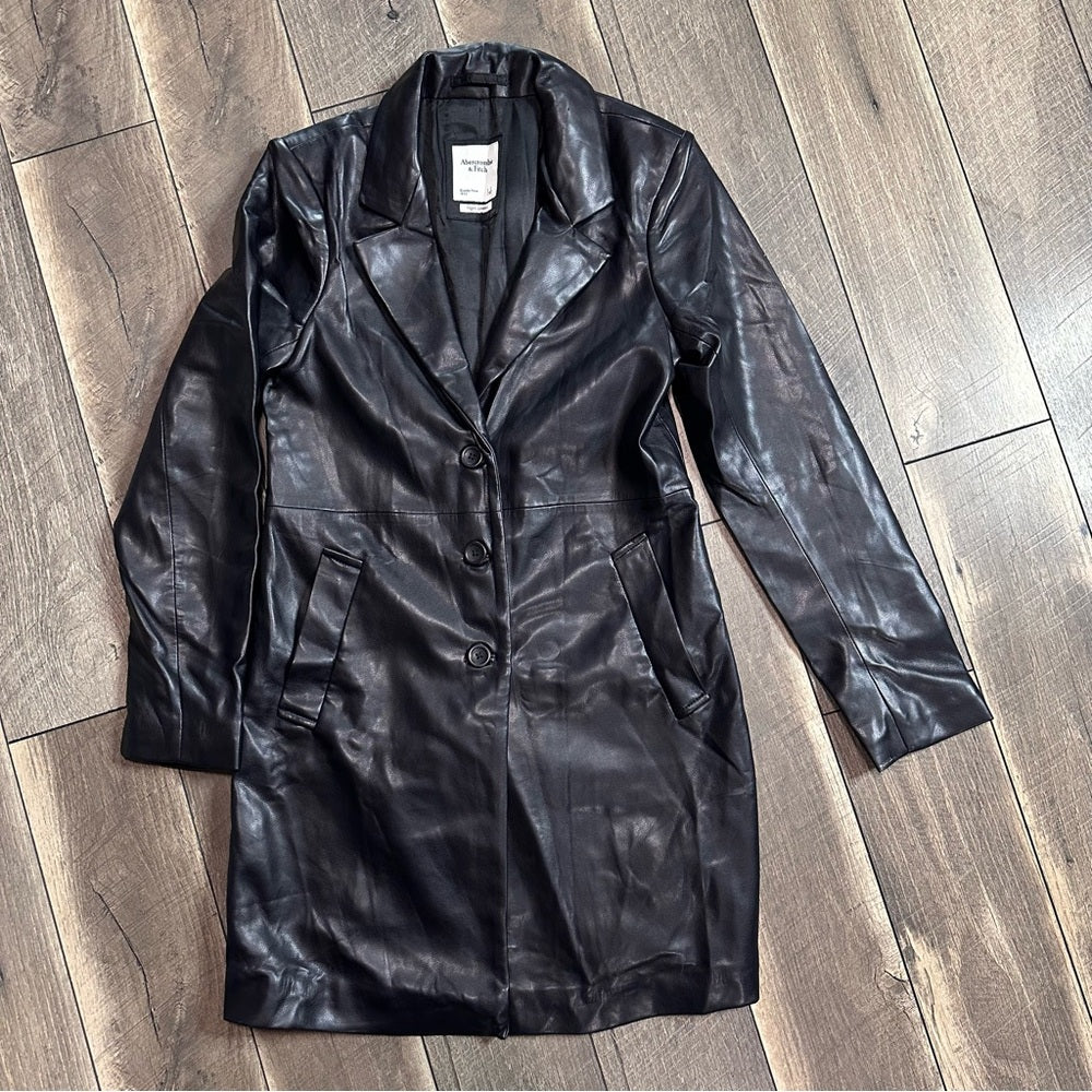 Abercrombie & Fitch Faux Leather Jacket