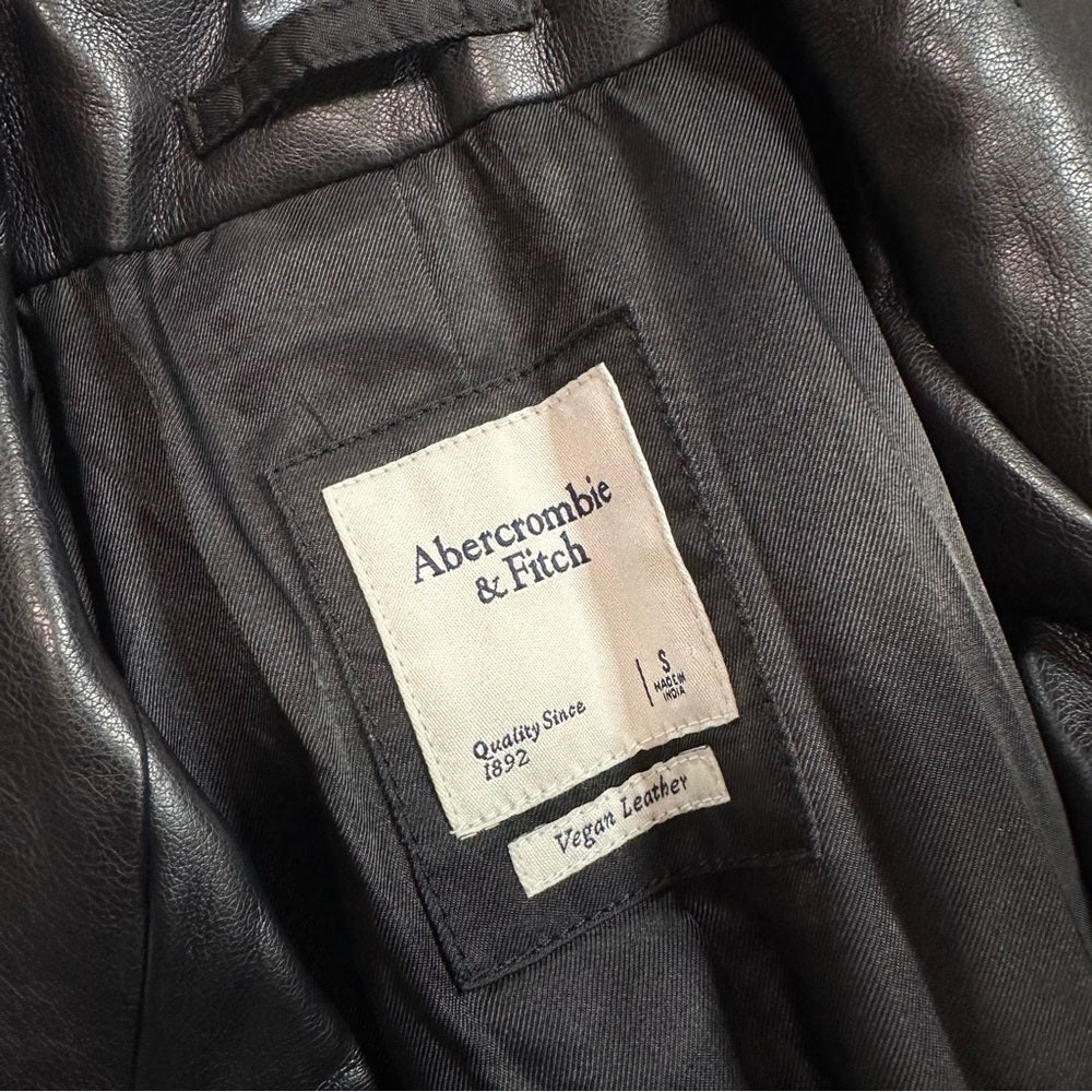 Abercrombie & Fitch Faux Leather Jacket