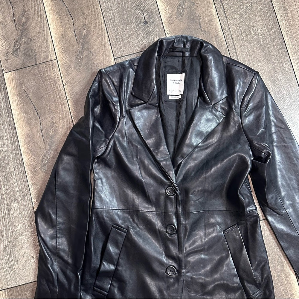 Abercrombie & Fitch Faux Leather Jacket