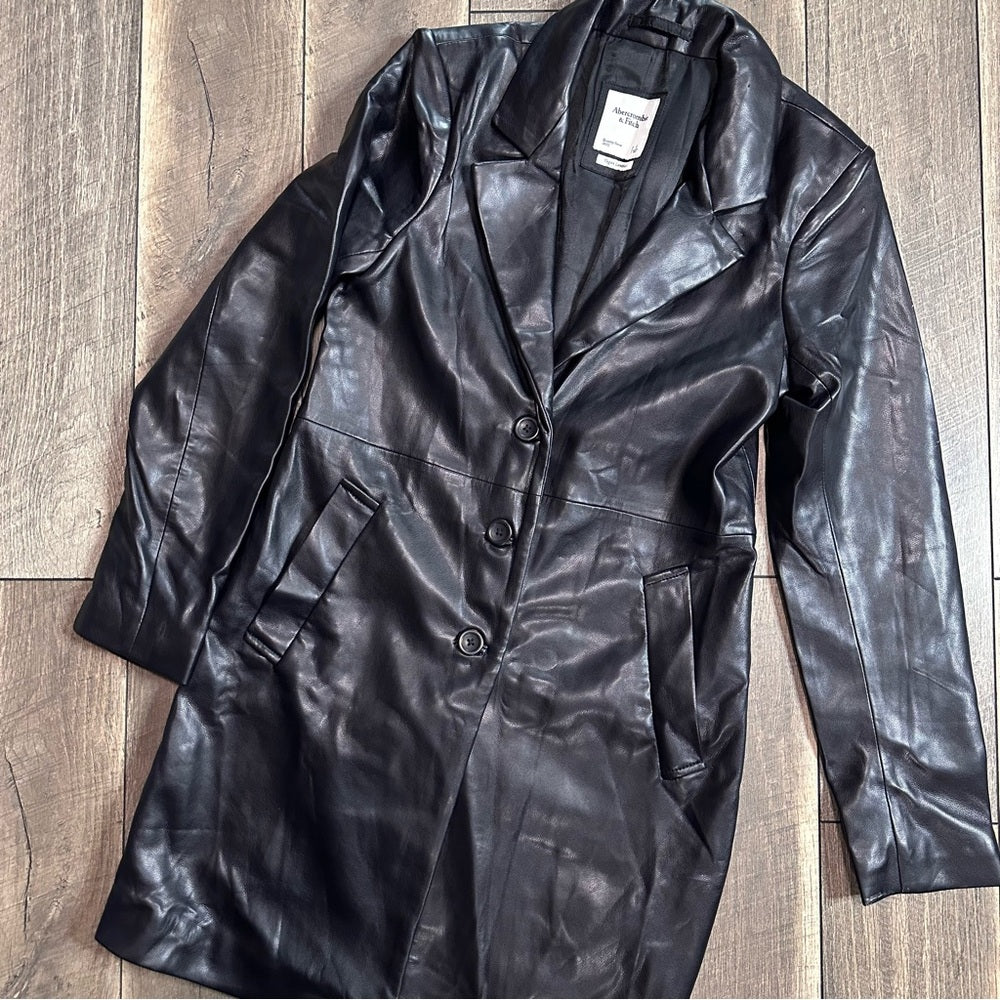 Abercrombie & Fitch Faux Leather Jacket