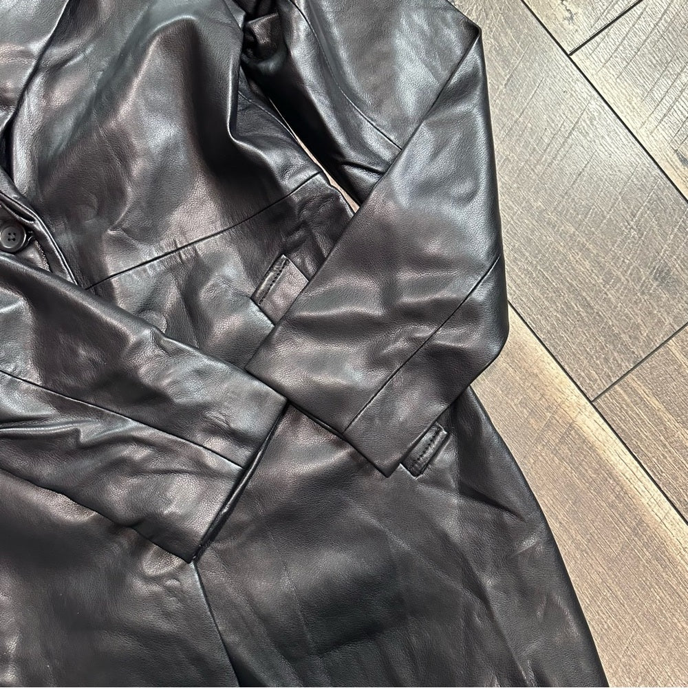 Abercrombie & Fitch Faux Leather Jacket