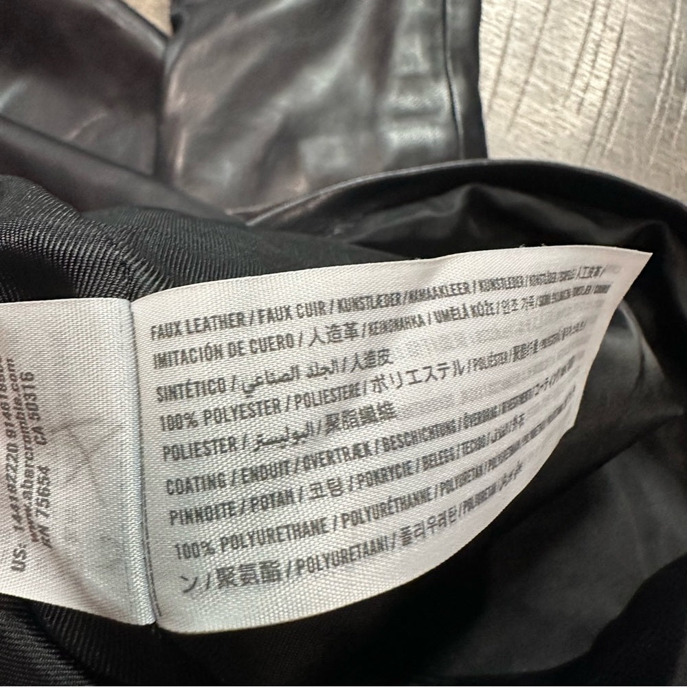 Abercrombie & Fitch Faux Leather Jacket