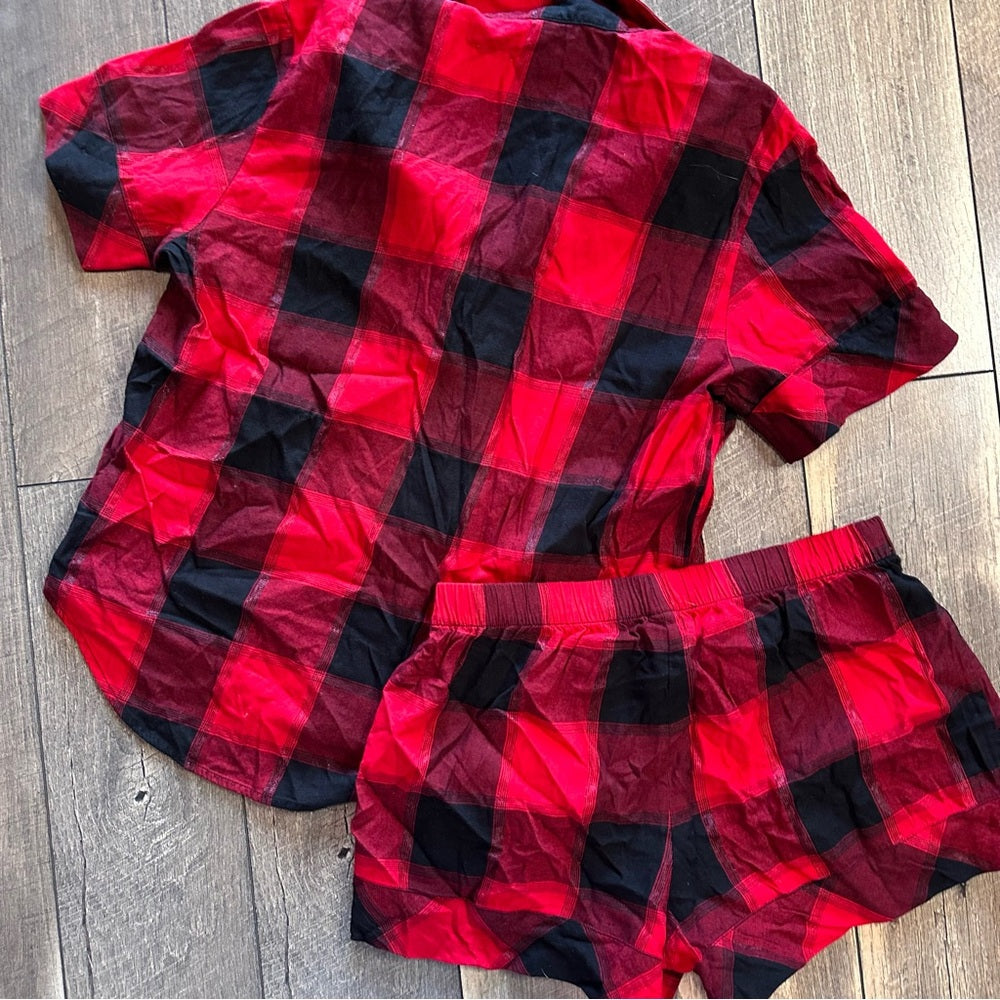 Victoria’s Secret Buffalo Plaid Pajama Set