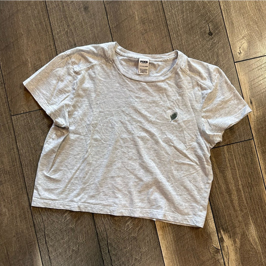 PINK Victoria’s Secret Crop Baby Tee