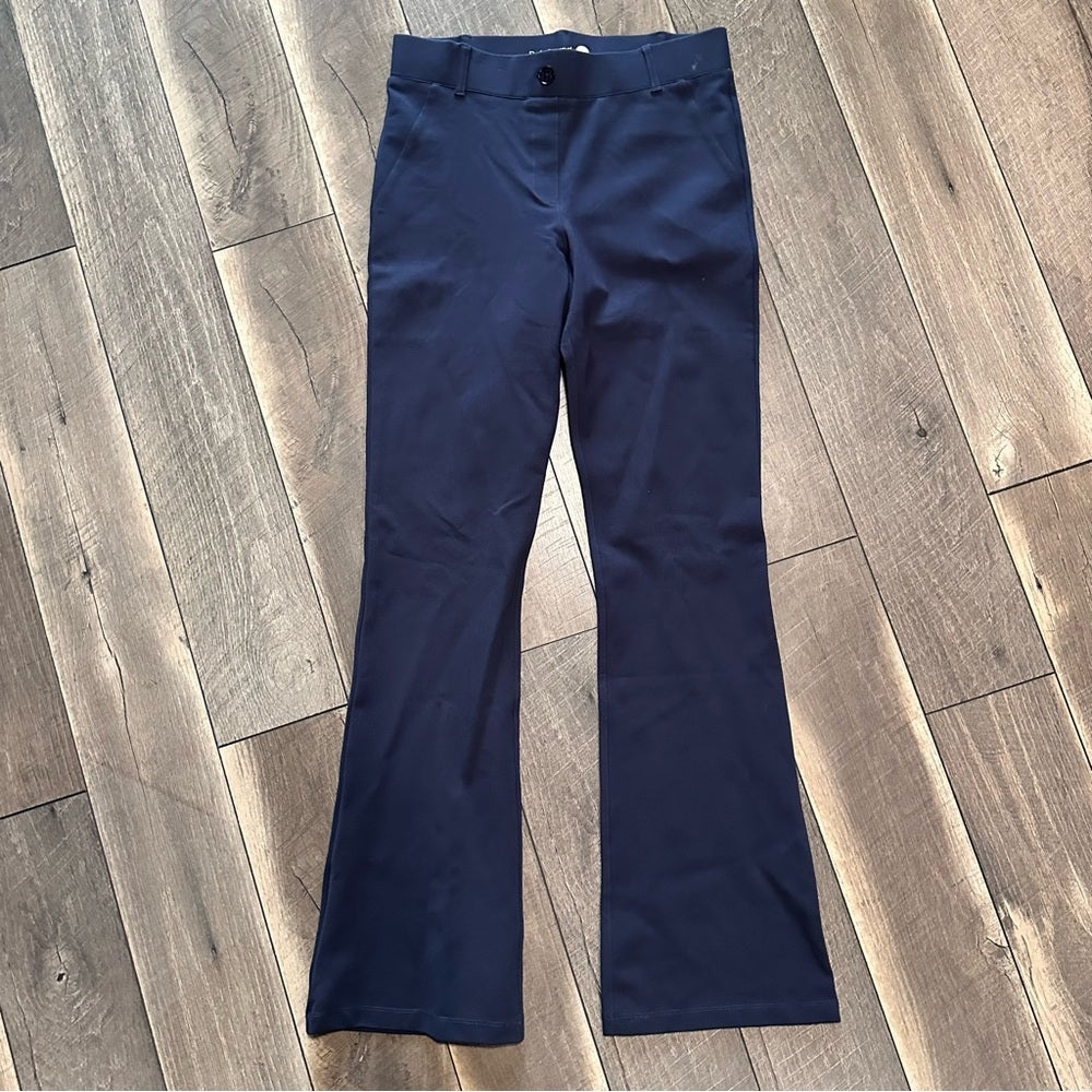 Betabrand Navy Boot Cut Pants