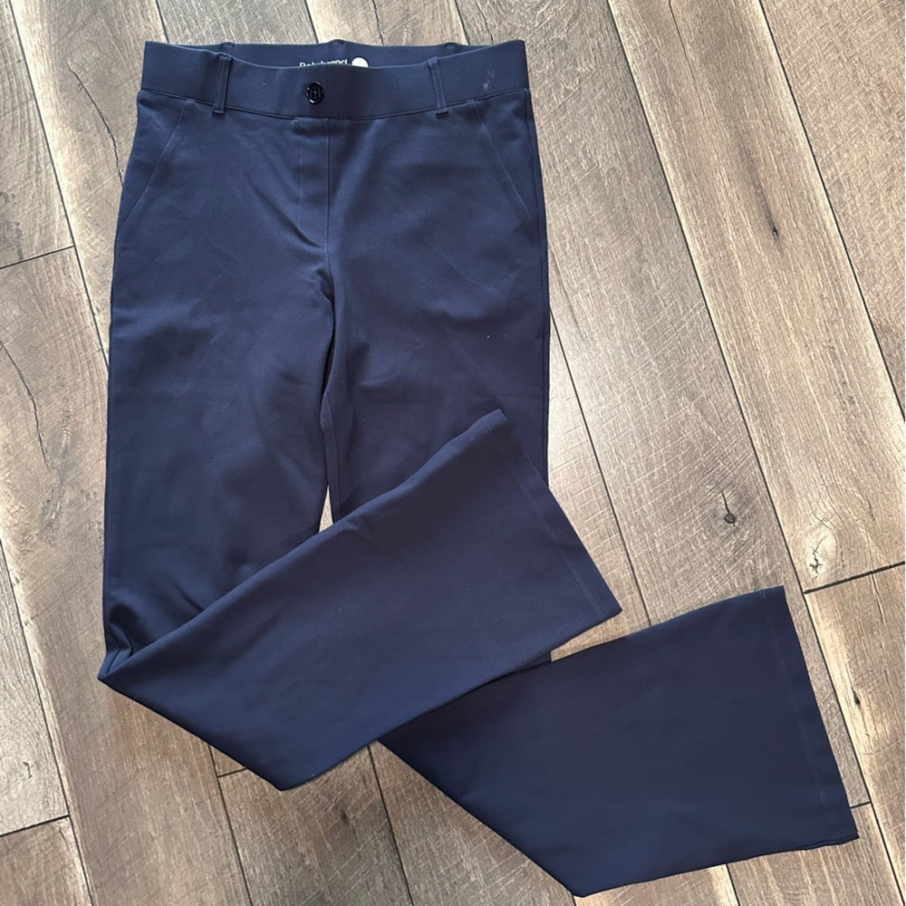 Betabrand Navy Boot Cut Pants