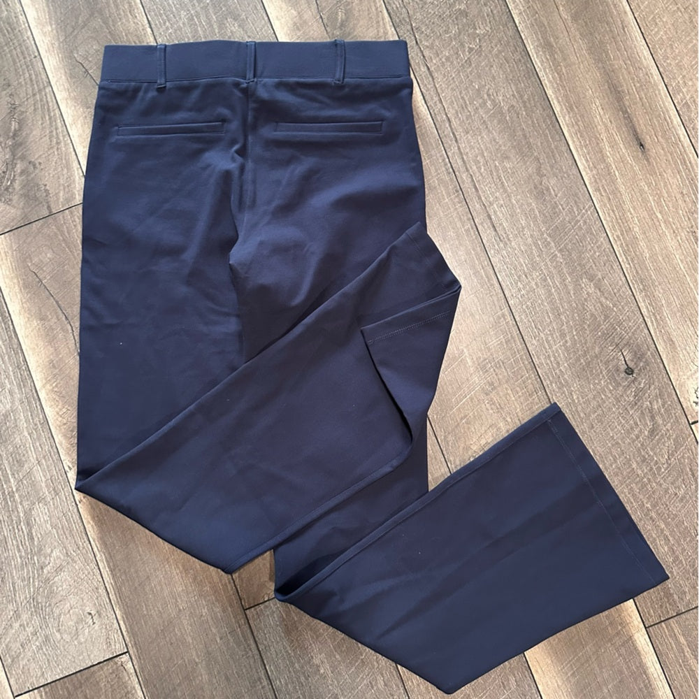 Betabrand Navy Boot Cut Pants