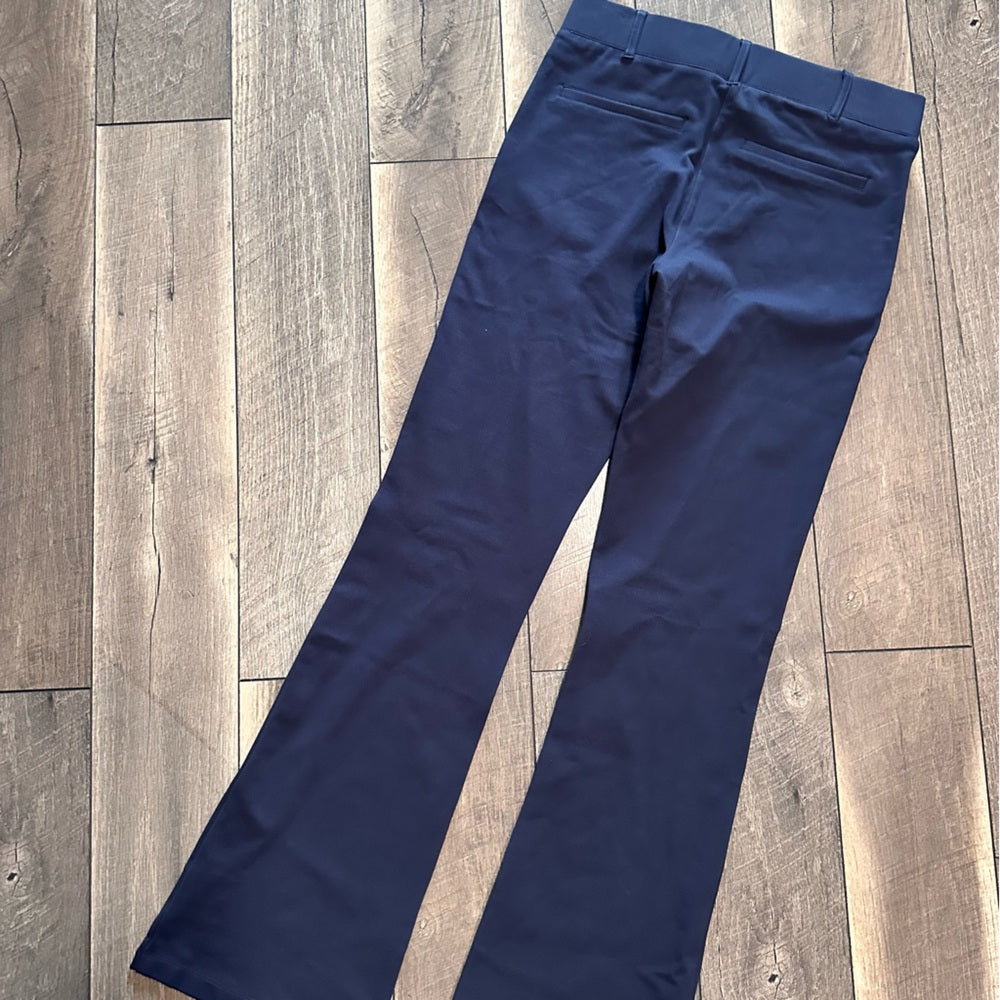 Betabrand Navy Boot Cut Pants