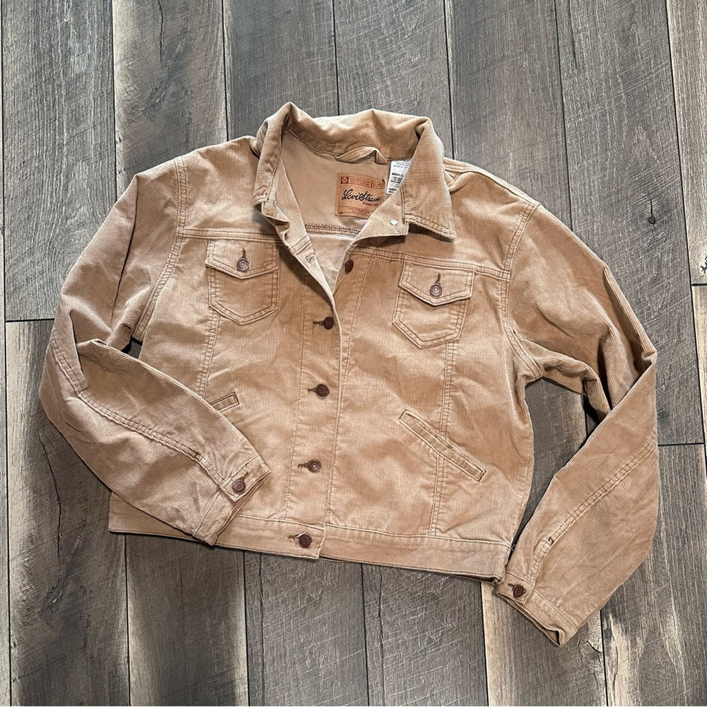 Levi Strauss Signature Button Down Pendleton Detail Jacket