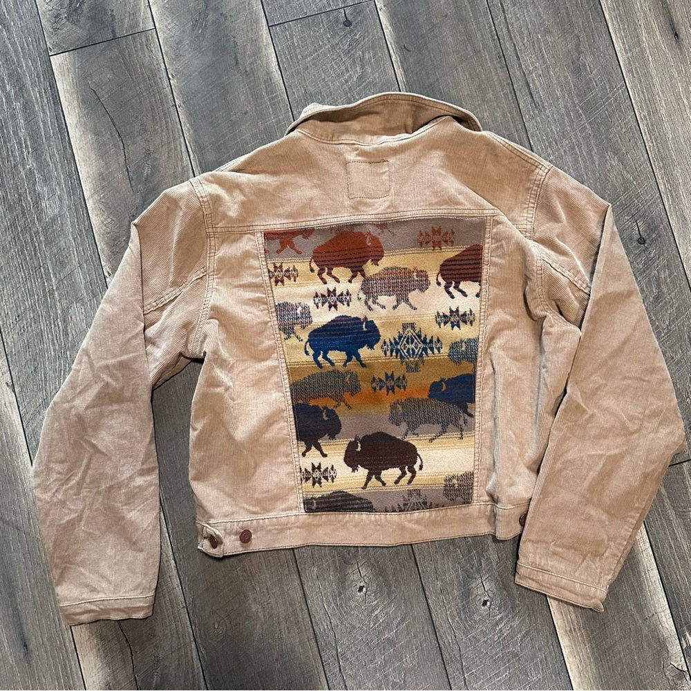 Levi Strauss Signature Button Down Pendleton Detail Jacket