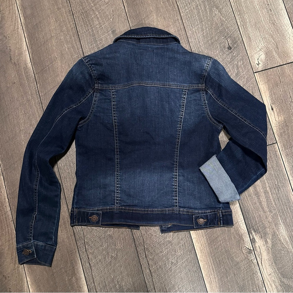 Enjean Denim Button Down Jacket