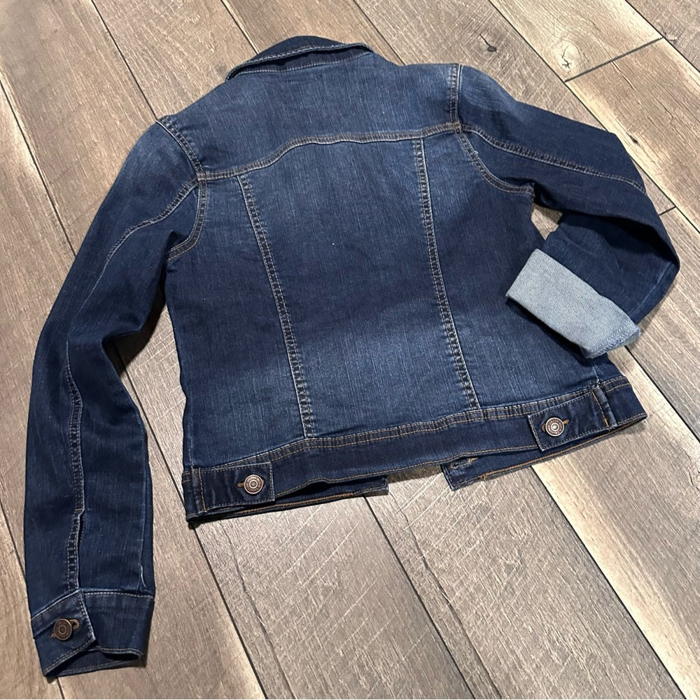 Enjean Denim Button Down Jacket