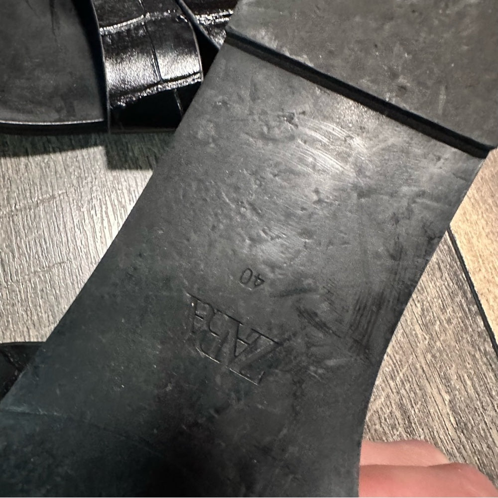 Zara Slip On Sandals