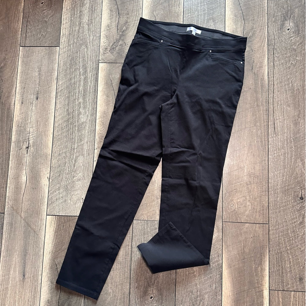 Daily Thread Black Dress Skinny Pants